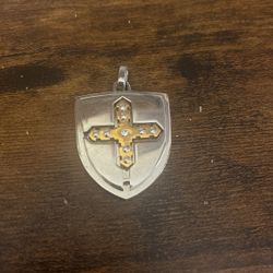 Stainless Steel Mens Cross