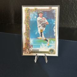 2025 Topps Jacob Wilson RC H4 Holiday