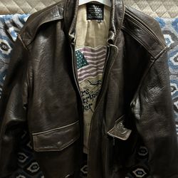 Men’s A2 Style Leather Jacket 