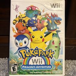 PokePark -Nintendo Wii - Tested & Works Great