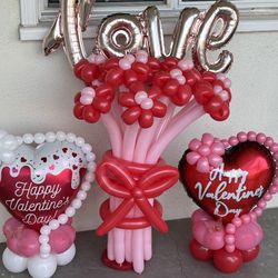 Arreglos de Globos San ValentÃn 💘