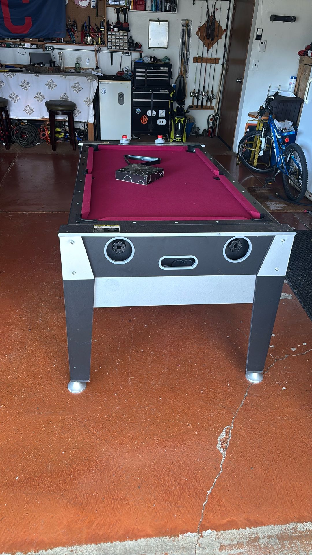 Mini Pool Table Air Hockey Table