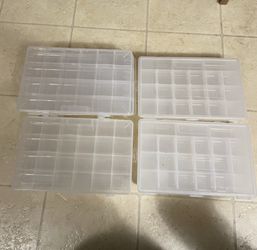 (9) Tools & Parts/Arts & Crafts Organizers ($3 Each)