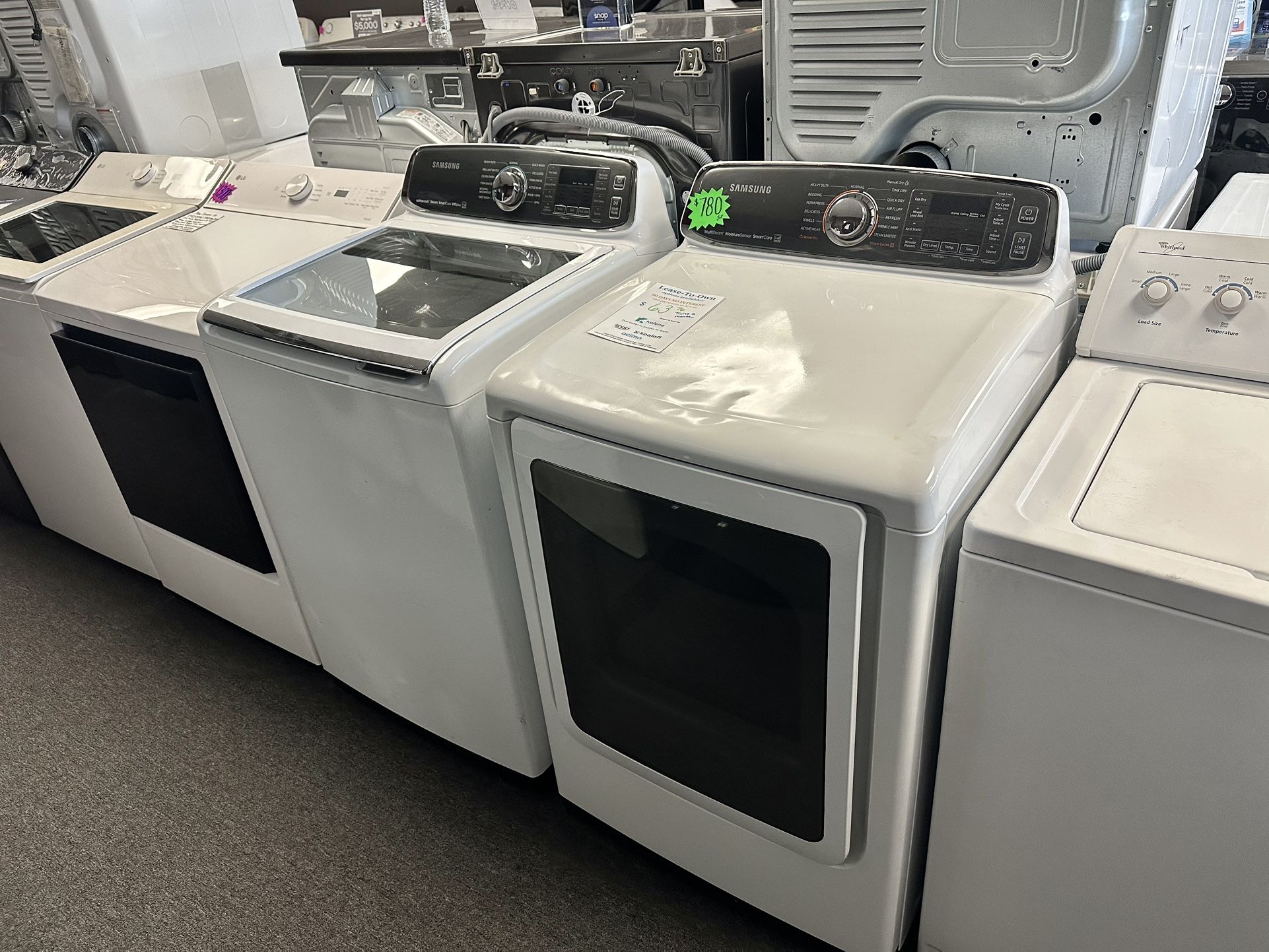 Samsung Washer And Gas Dryer