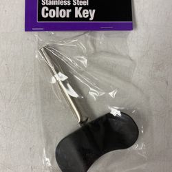 CO-01019 BEAUTY SALON SOFT N STYLE STAINLESS STEEL HAIR COLOR SQUEEZER TUBE KEY