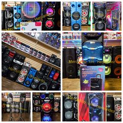HUGE Bluetooth Speaker SALE ⚡️New - Karaoke ❗️Party❗️Bocinas Nuevas