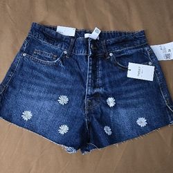 Forever 21 Denim Shorts Size 28