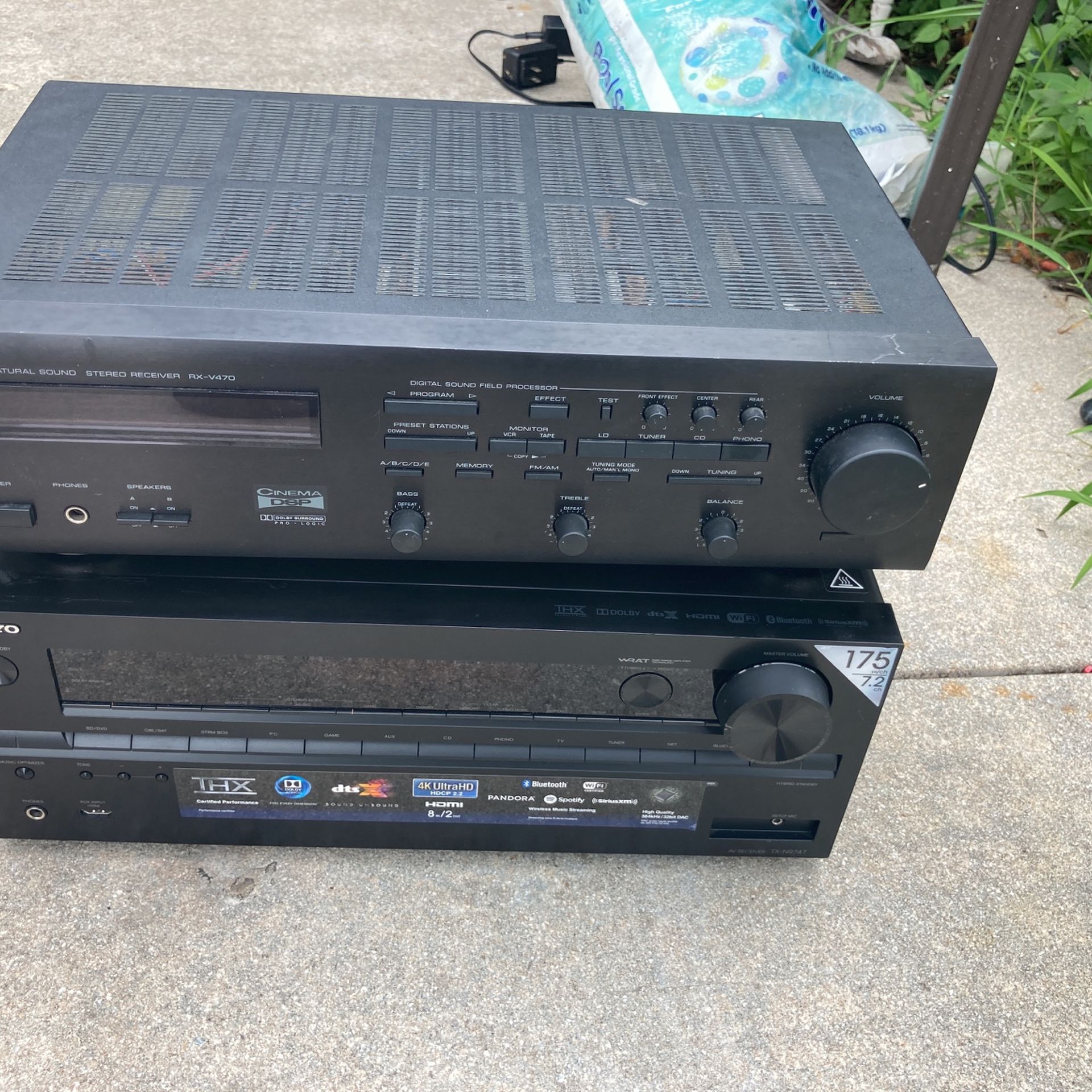 Onkyo And Yamaha Receivers