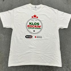 Gildan KLOS Rockin’ Winter Donor Logo T Shirt