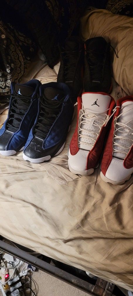 Lot Of Three Jordan 13s 