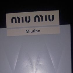 Miu Miu Miutine By Prada 3.3 Fl. Ounce Eau De Parfum