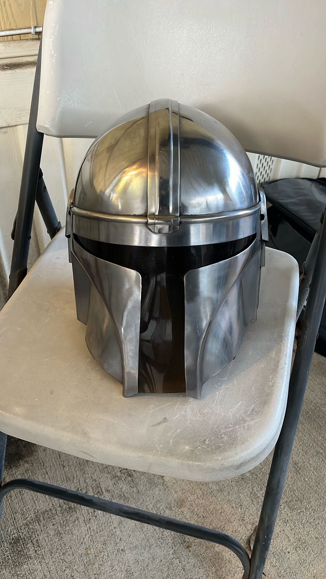 Mandalorian Metal Wearable Helmet