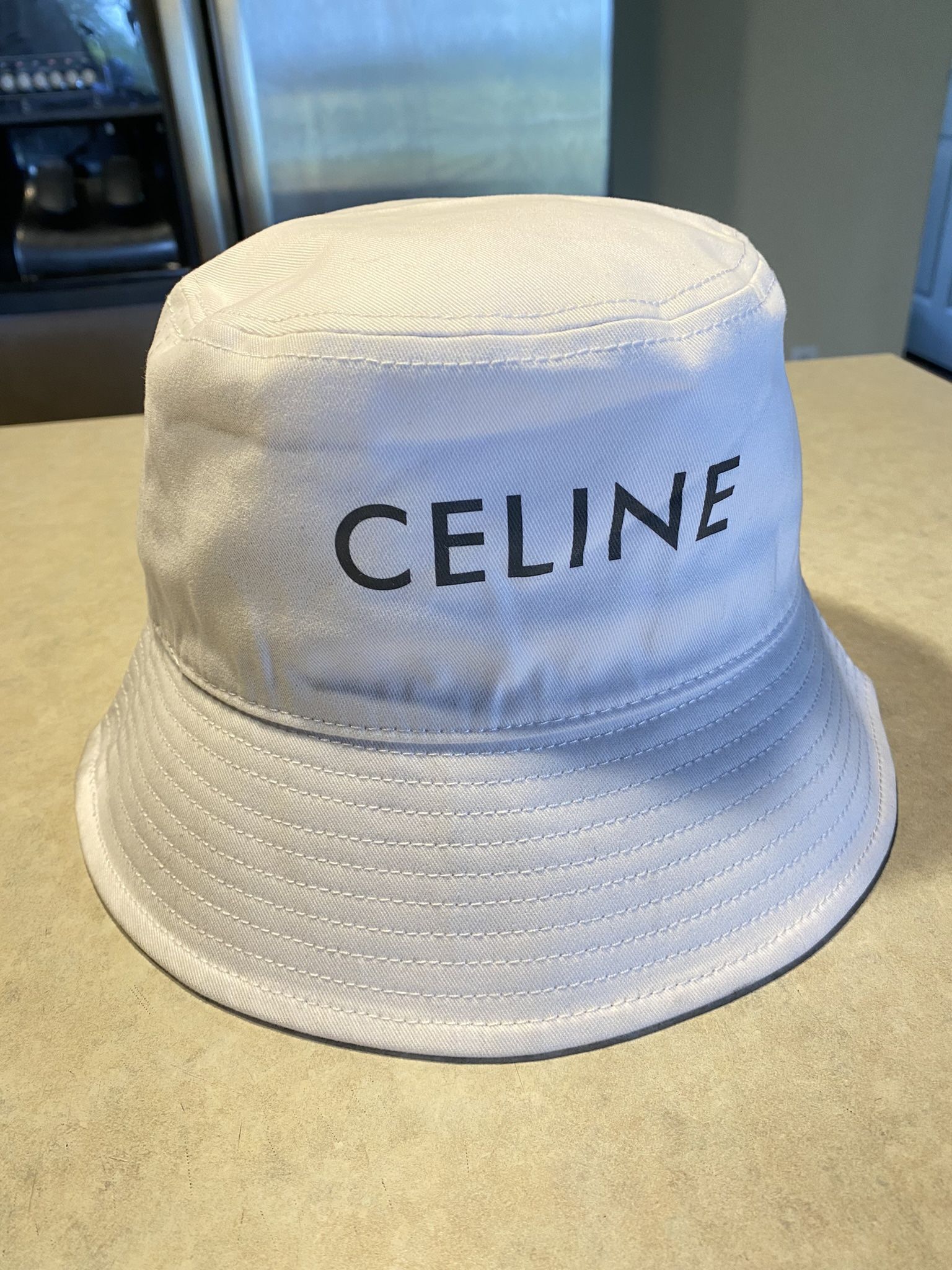 Celine Bucket Hat - White