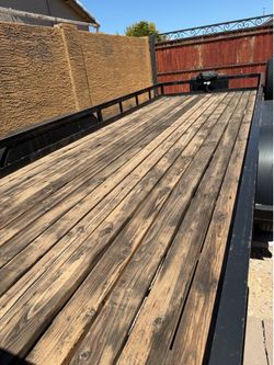 2016 play craft flatbed trailer