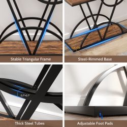 Farmhouse Dining Table Art Furniture Modern Stylish