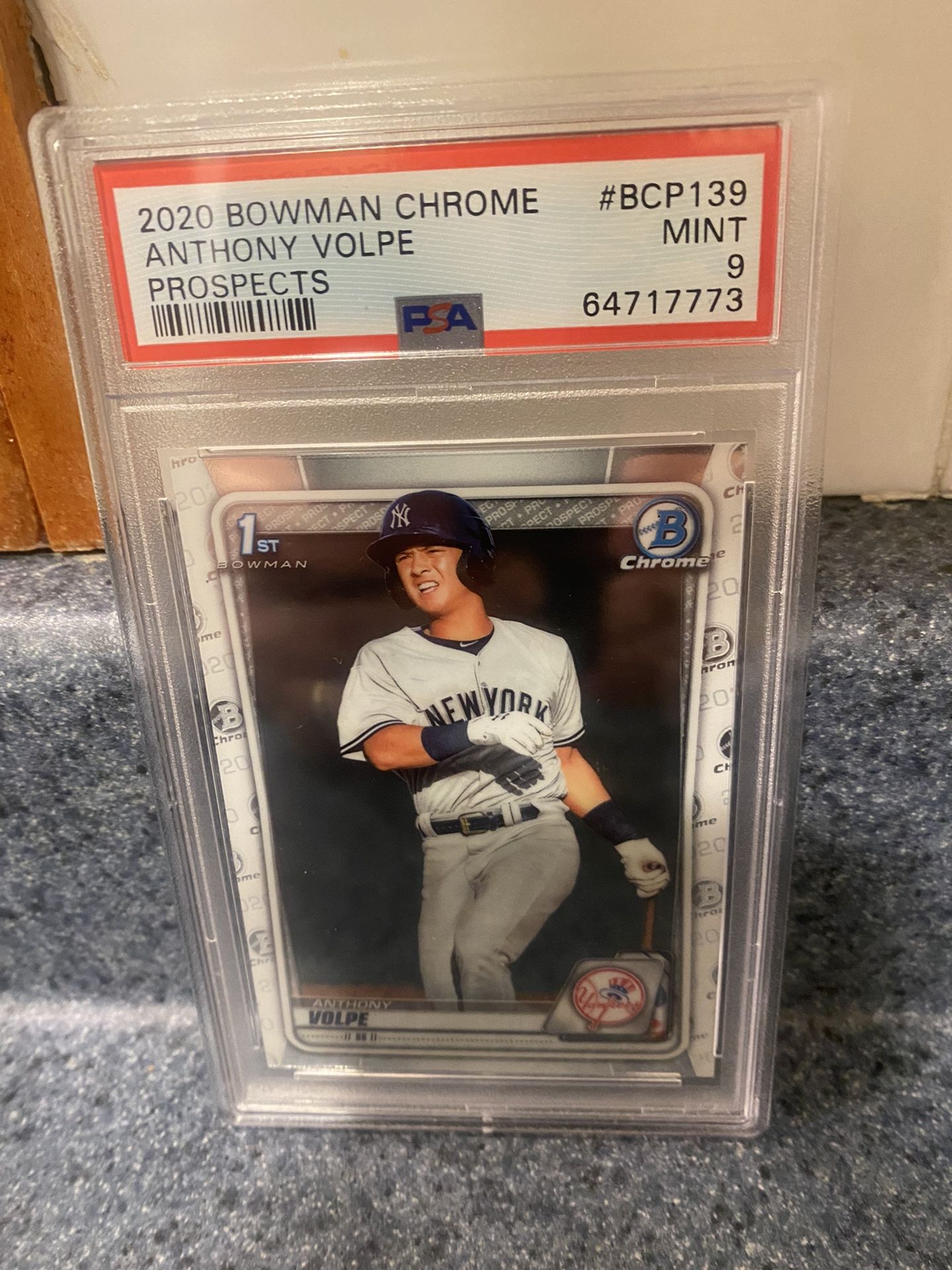 Anthony Volpe Bowman Chrome Bcp-139 Rookie Card!