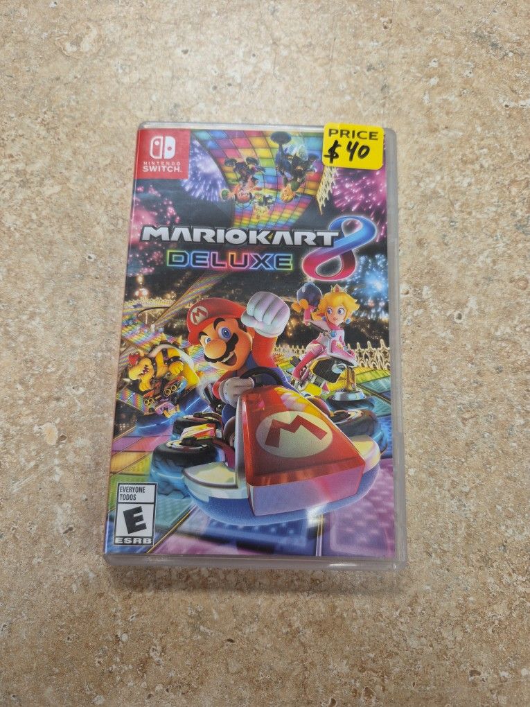 Mario Kart Deluxe 8 Nintendo Switch Game