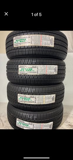 Set 4 New Tires 235-50-18 Bridgestone Ecopia H/L422 Plus