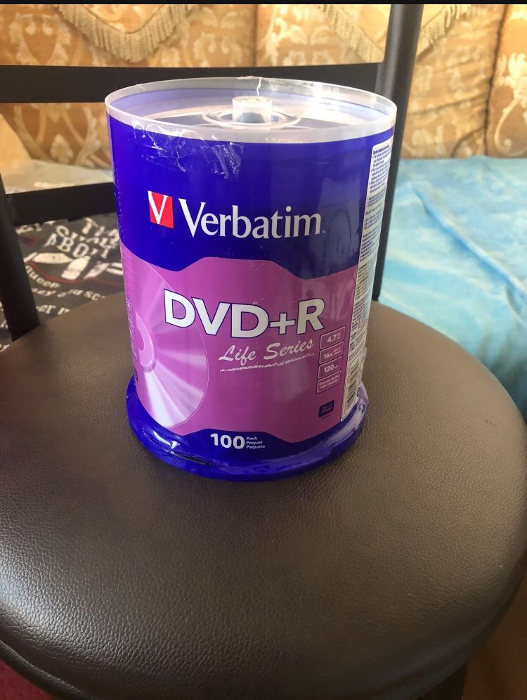 DVD+R 4.7GB. 120 Minutes Of Write-once Storage