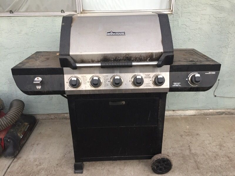 brinkmann 5 burner gas grill