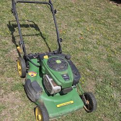 John Deere 190-cc 22-in Self-propelled Lawnmower With Electric Start 