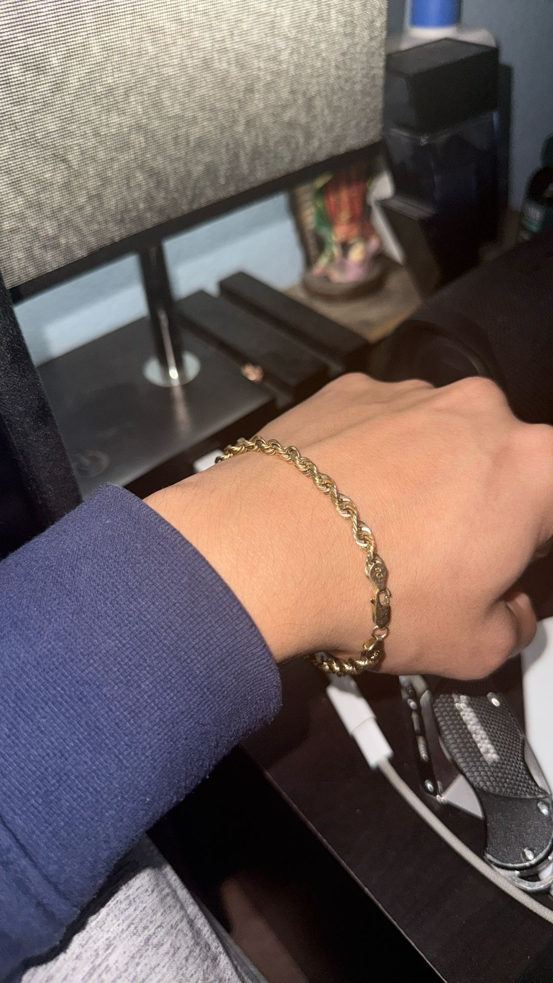 Rope Bracelet 14K