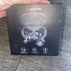 ENACFIRE Wireless Bluetooth Earbuds w/ Charging Case 