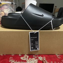 Black Nike Calm Slides Size 11