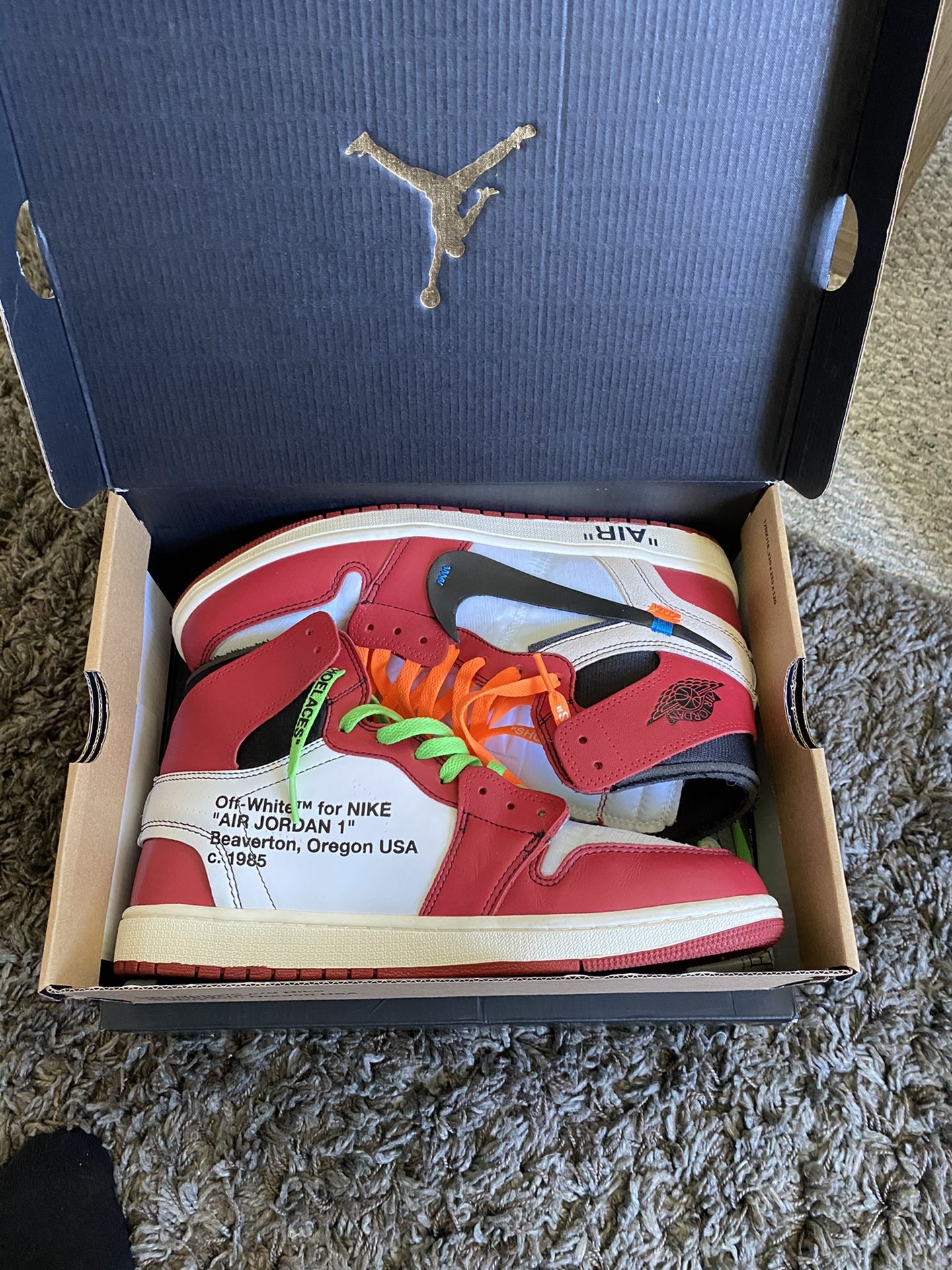 “Off White” Jordan 1 Chicago