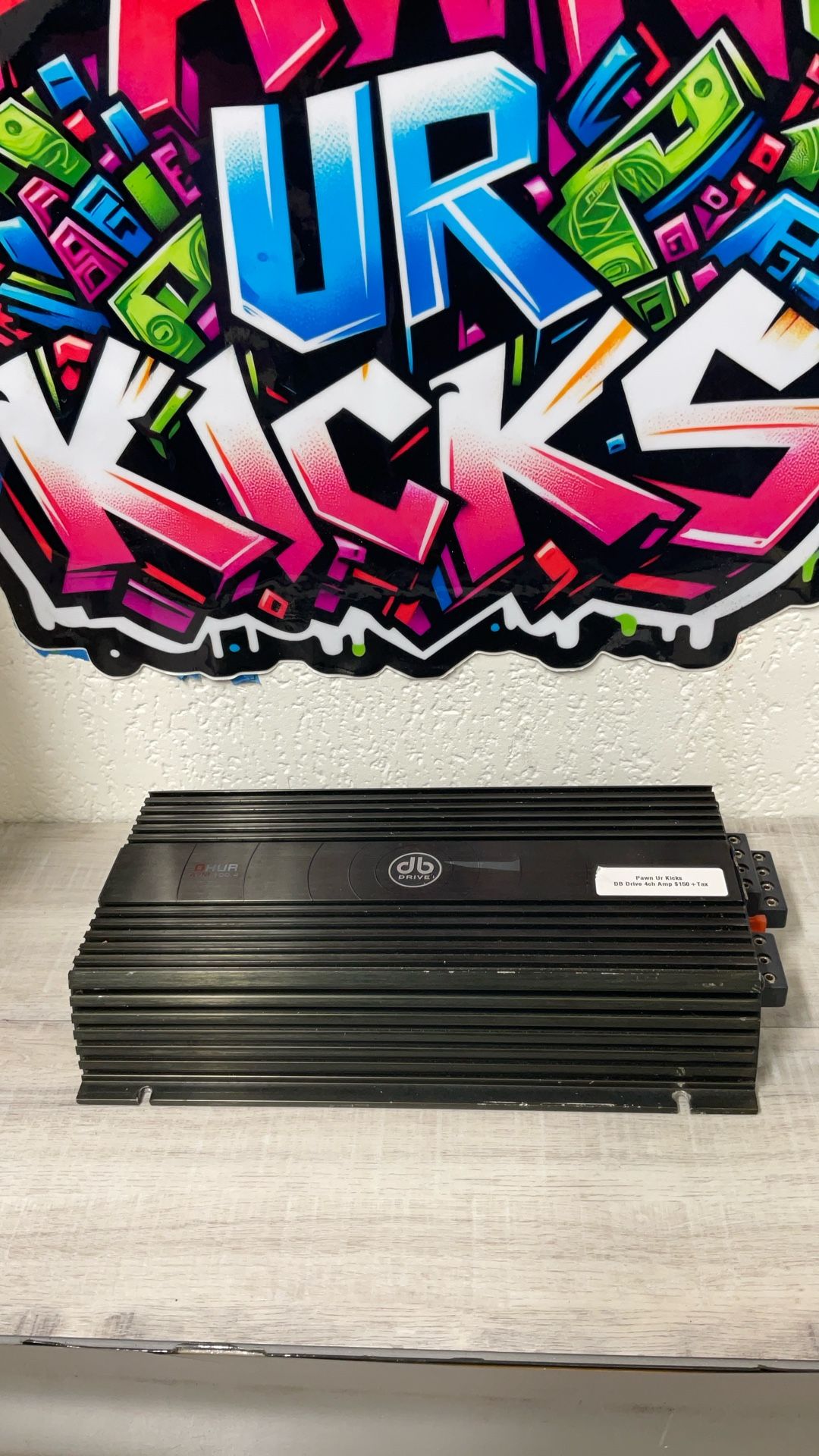 DB Drive A7M 100.4 / 4 Channel Amplifier 