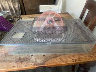 Hamster Cage with accessories