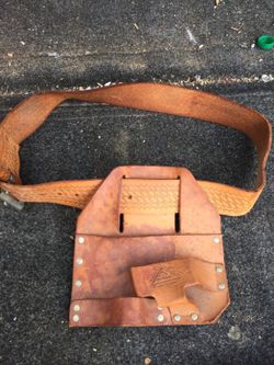 Tool belt pouches size 33 to 40 leather Swanson