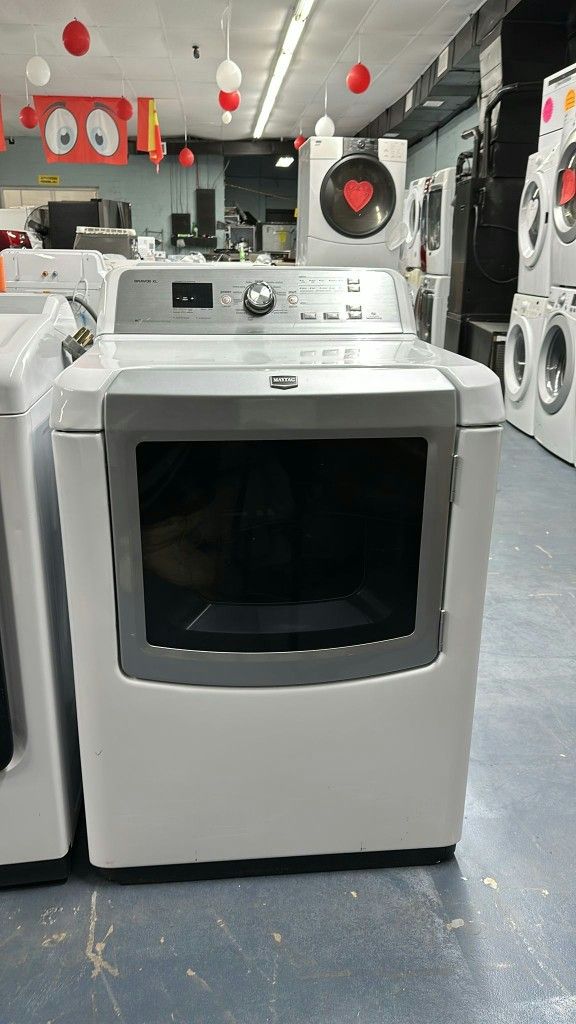 Maytag Low sound Electric Dryer FIRST COME