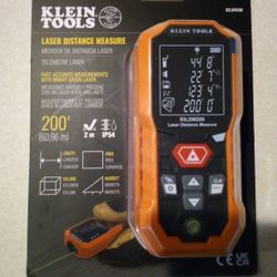 New Klein Tools Indoor/Outdoor Laser Measurer