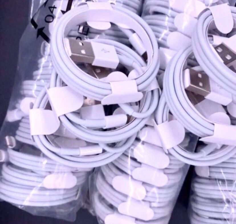 12 OEM Fast Charger Cables Cords For iPhone 5 6 7 8 X 11 12 13 14 Pro Max - 3FT