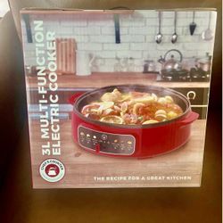 Chef’s Counter 3L Multi Function Electric Cooker