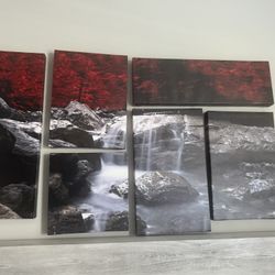 Beautiful 6 Piece Wall Art