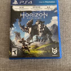 Ps4 Game Horizon Zero Dawn