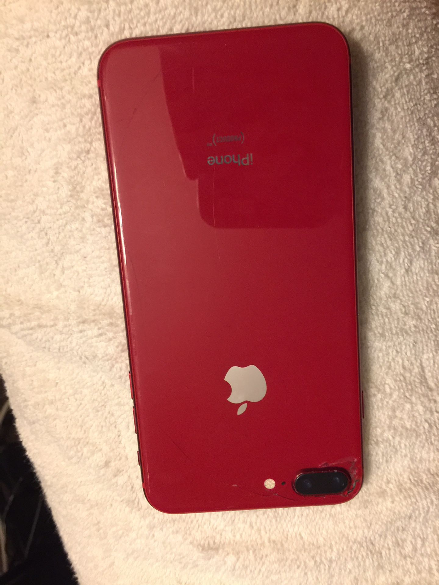 iPhone 8 Plus red