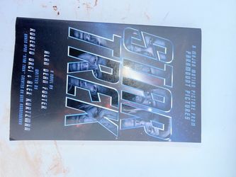 Star Trek Movie Novelization Paperback Book