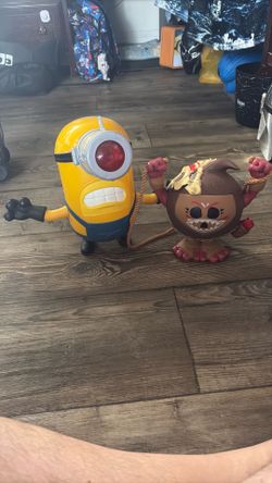 Despicable Me 4 Popcorn Bucket and Moana 2 Kakamora Drink Sipper Cup AMC Theaters Exclusive