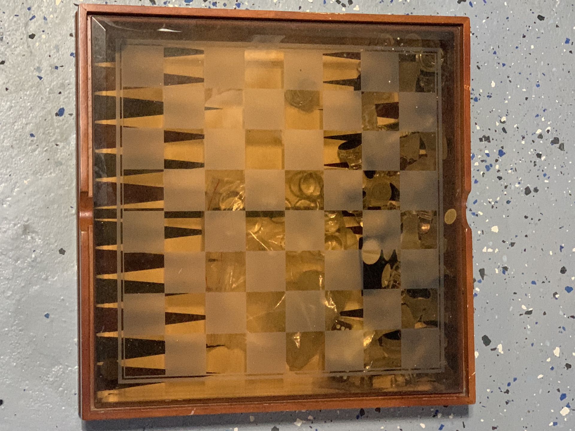 Glass Chess Set