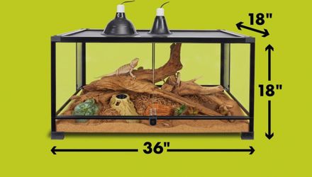 Zilla terrarium 36x18x18
