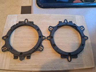Pioneer 6 Inch Round Speaker Brackets (2)/Screens (2) - TS-A653FH