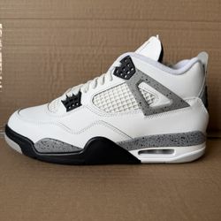 Jordan 4 “White Cement” Size 10