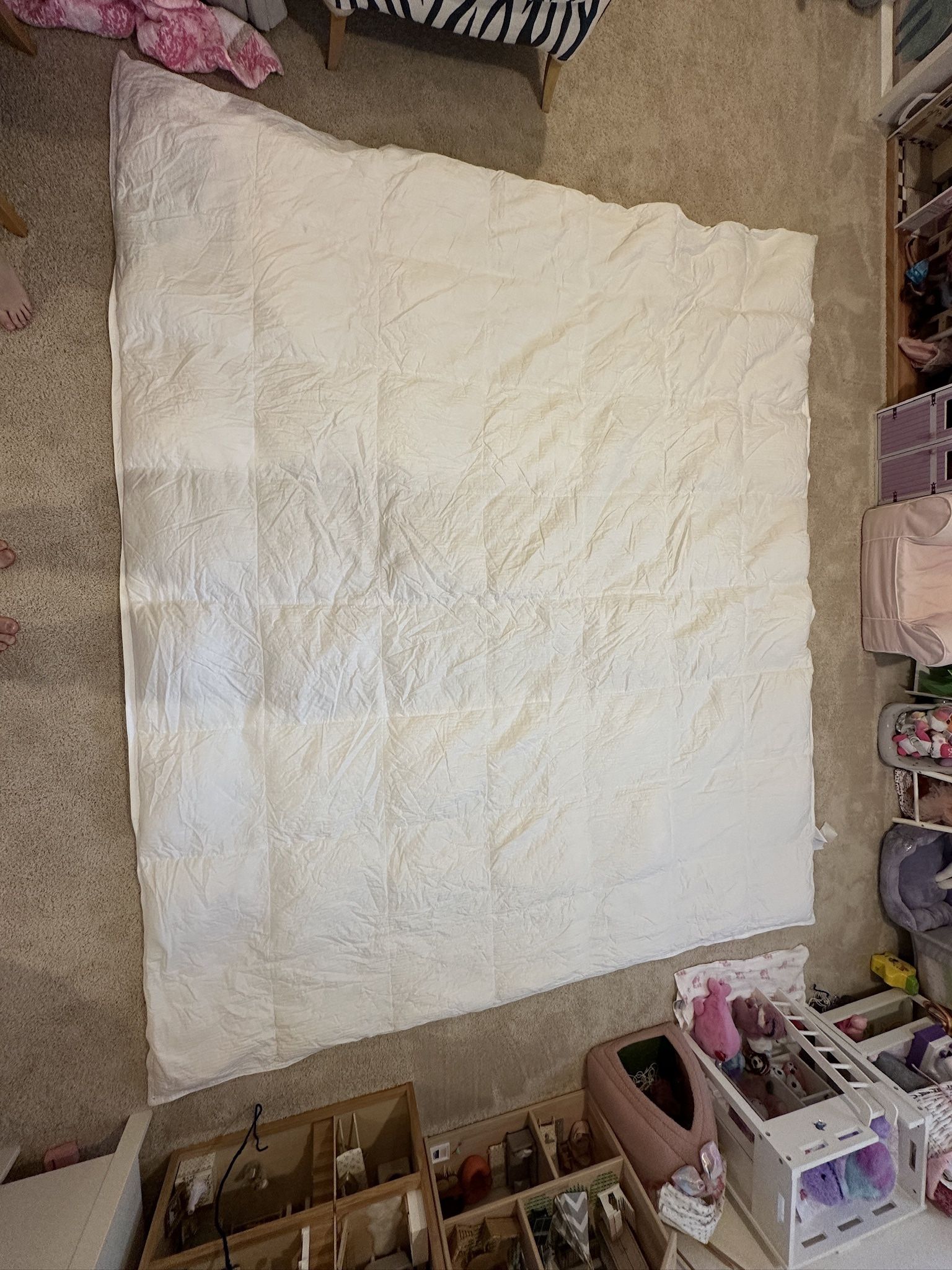 Real Simple King Down Comforter