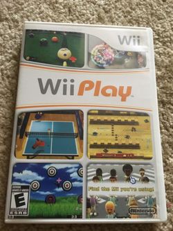Wii play game