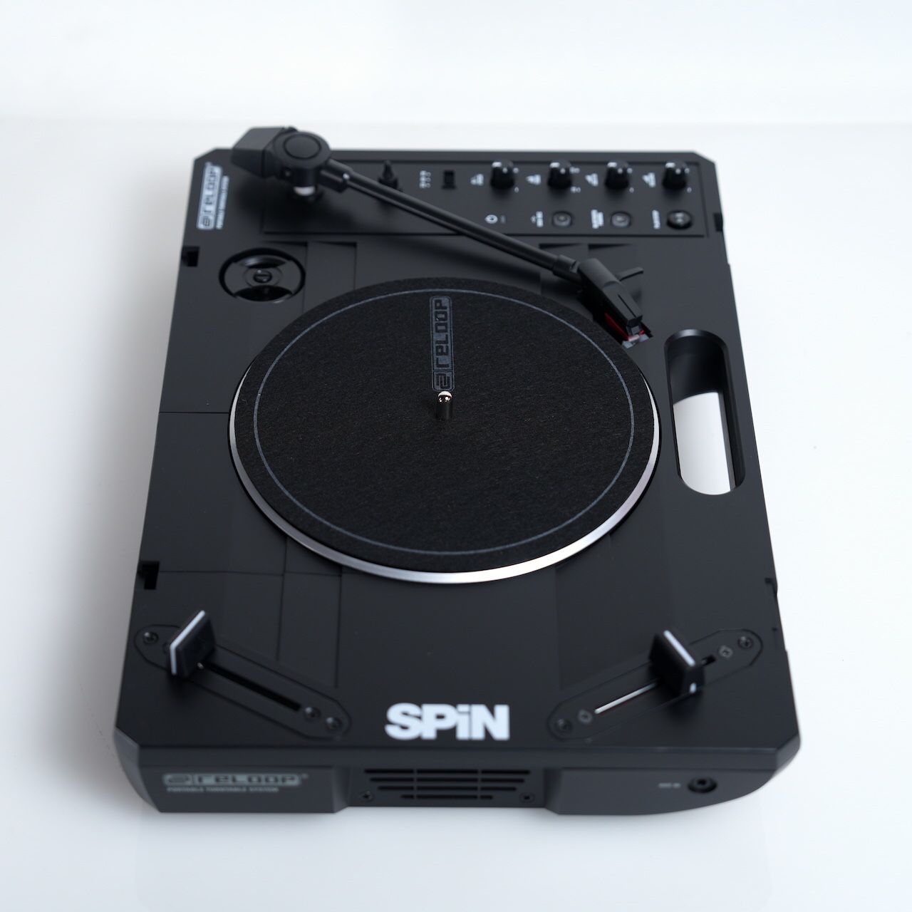 Reloop Spin Custom Black + Jesse Dean Design Fader Mod + Auxilary