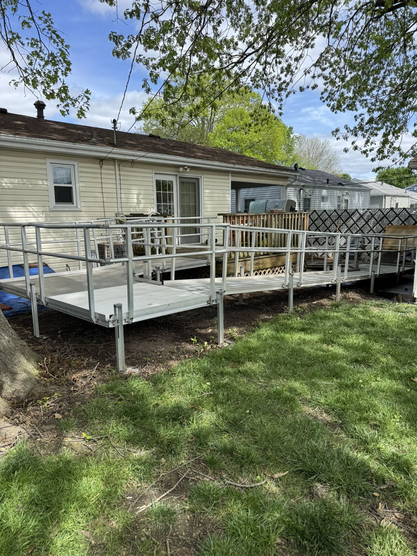 Aluminum Wheelchair Ramp 50ft