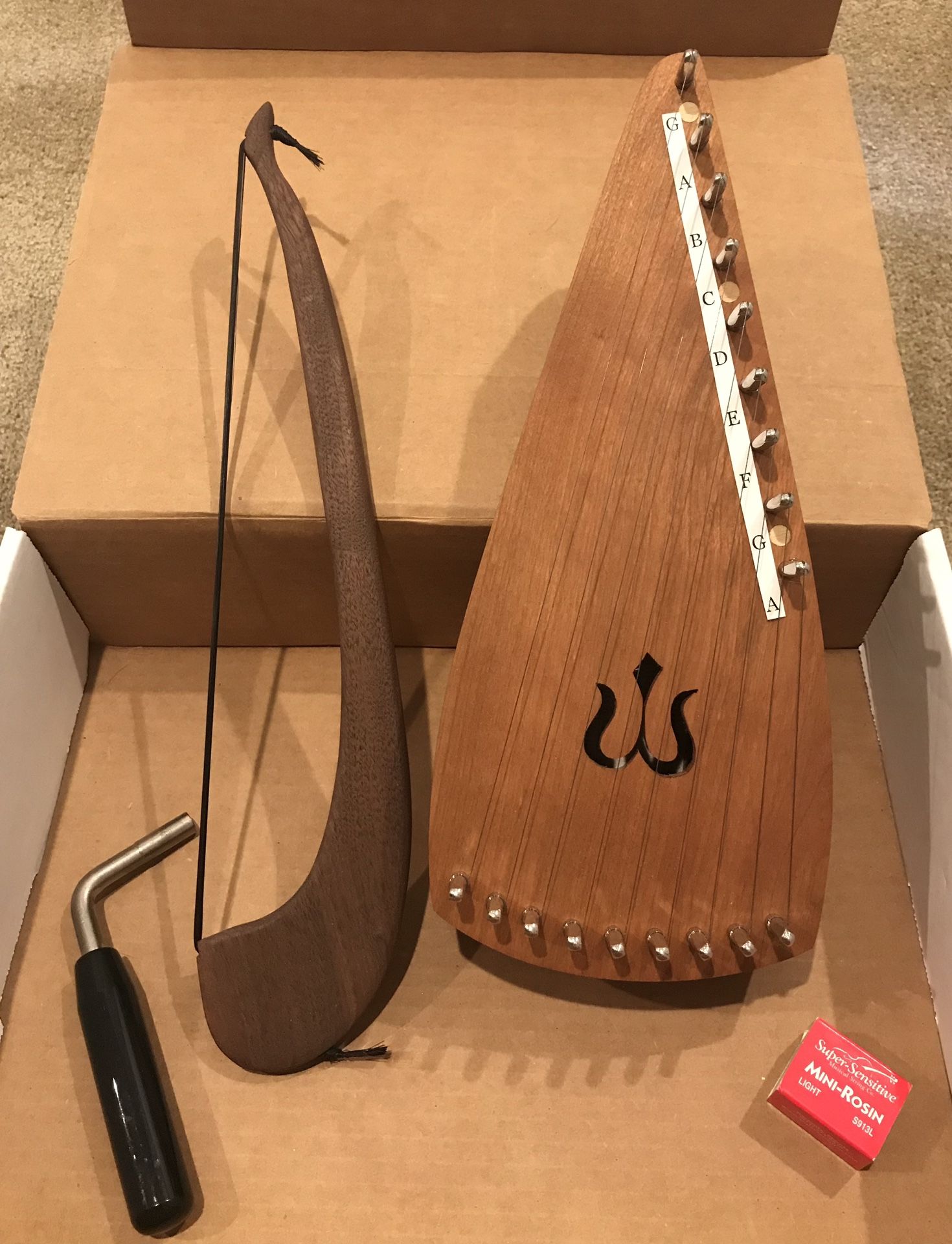 9-Note Bowed Psaltery